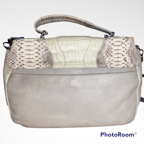 Khirma Eliazov Oxy Python & Leather Bag - Picture 3 of 14